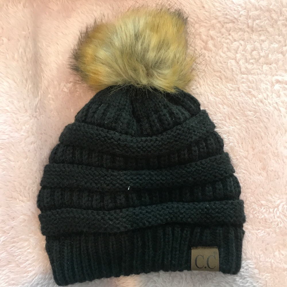 new black cc beanie